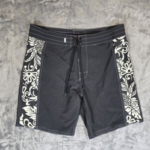 Birdwell Beach Britches Board Shorts Swim Trunks Size 32 Dark Gray